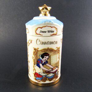 Lenox Disney SNOW WHITE Spice Jar Collection CINNAMON (W1-3)